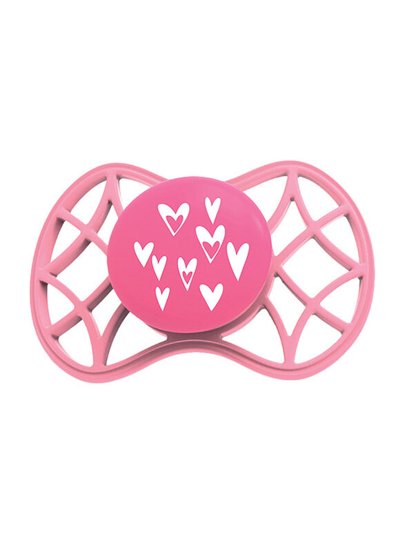 

Nuvita Air.55 Orthodontic 6M+ Soother With Stericover Pink Yarrow, Pink