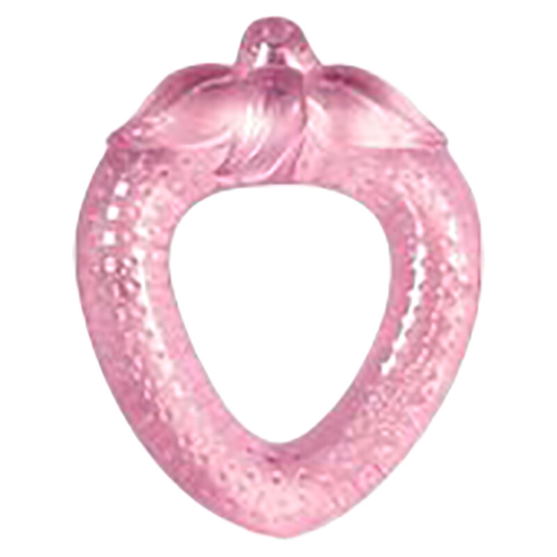 

Green Sprouts Strawberry Cooling Teether for Kids, Pink