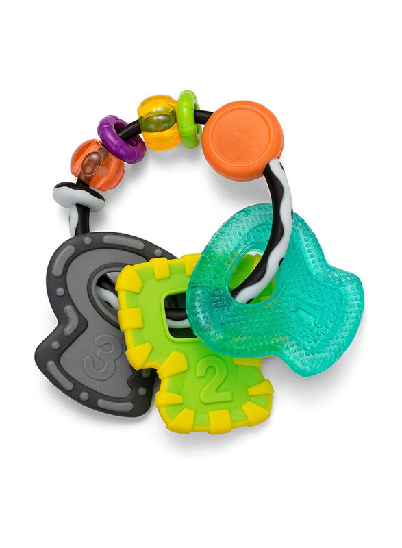 

Infantino Slide & Chew Teether Keys, Multicolour