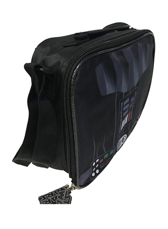 

Lucas Studios Star Wars Dart Vader Lunch Bag for Boys, Black