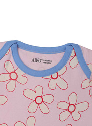 Aiko Printed Bodysuit Set for Baby Unisex, 3 Pieces, 12-18 Months, Multicolour