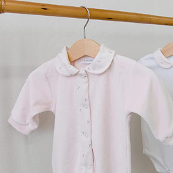 Gloop Summer Babygrow, 3 Months, Blush Rose