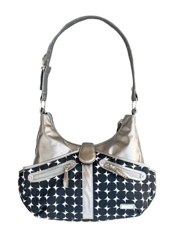 

JJ Cole Silver Drop Swag Diaper Bag, Multicolour