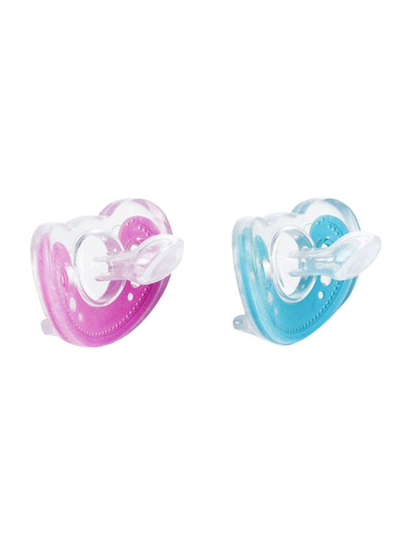 

The First Years Gumdrop Orthodontic Soother, 2-Piece, Multicolour