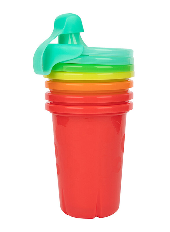 

The First Years Take & Toss Sippy Feeding Cups, 4 Pieces, 295ml, Multicolour