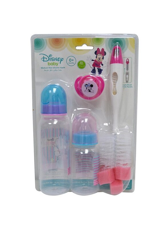 Disney Minnie Mouse Baby Gift 4pc-Set, Pink