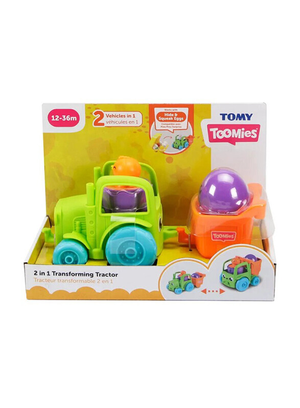 

Tomy 2 in 1 Transforming Tractor, Ages 1+