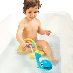Yookidoo Spray Submarine Whale Bath Toy for Kids, Multicolour