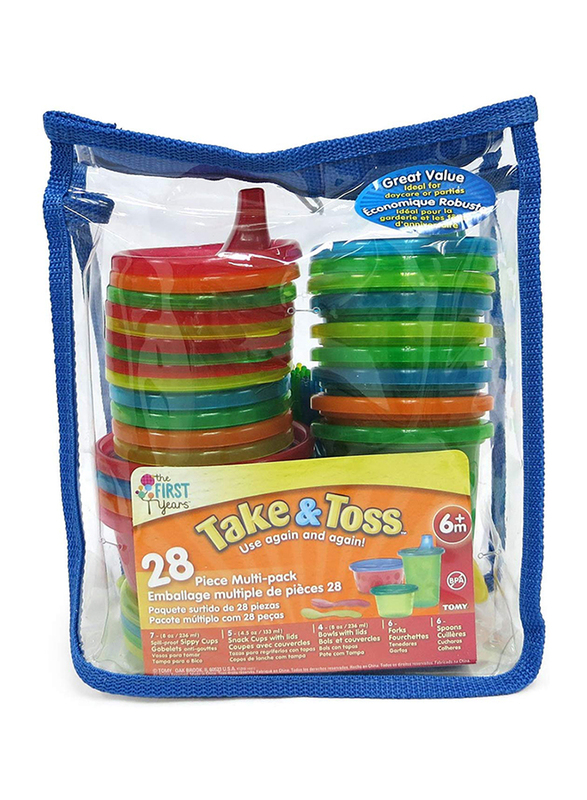 The First Years Take and Toss Feeding Set, Multicolour