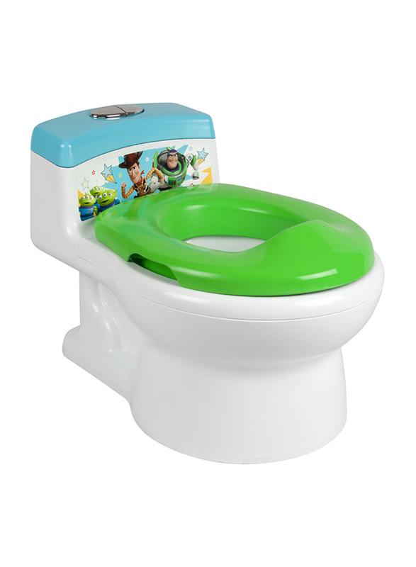 The First Years Toy Story Train & Transition Potty, White/Green/Aqua