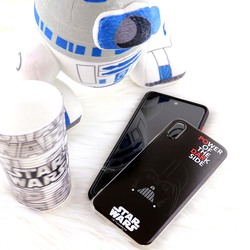 Lucasfilm Apple iPhone X Starwars Printed Mobile Phone Case Cover, Black