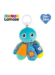 Lamaze Salty Sam Octopus Clip On Toy, Multicolour