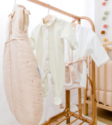 Gloop Sparkle Sleeping Bag for Babies, 0-3 Months, Pink