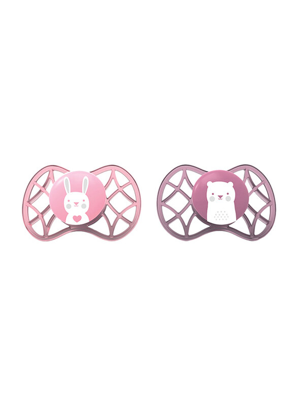 

Nuvita Air 55 Explorer Symmetric 2pc-Set Soother, Purple