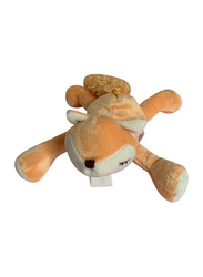 Babyworks Pacifier Holder Plush Toy Foxy, Multicolour