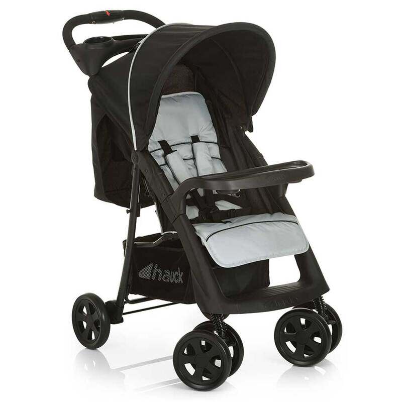 

Hauck Shopper Neo Ii Lightweight Baby Stroller, Caviar/Silver