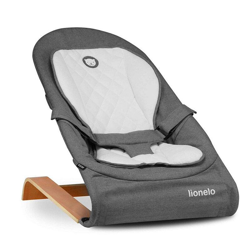 

Lionelo Rita Baby Rocker, Grey/White