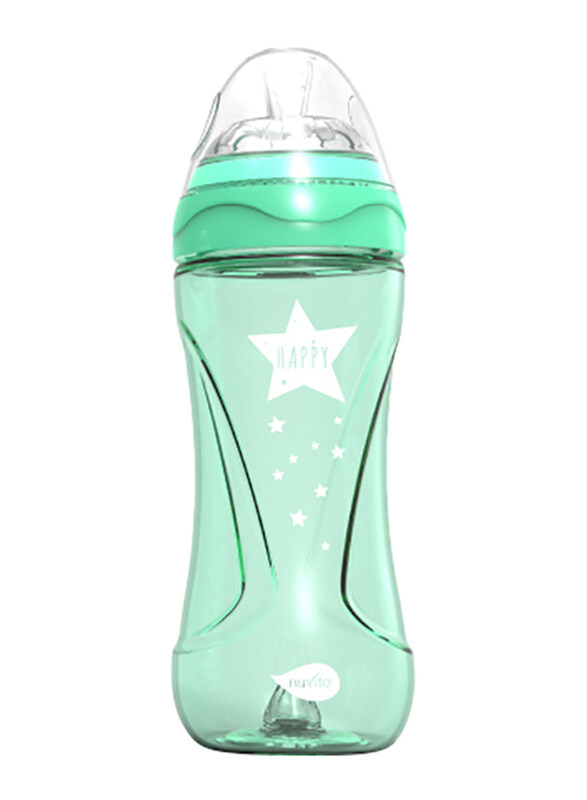 

Nuvita Mimic Cool Anti Colic Baby Bottles 330ml, Green