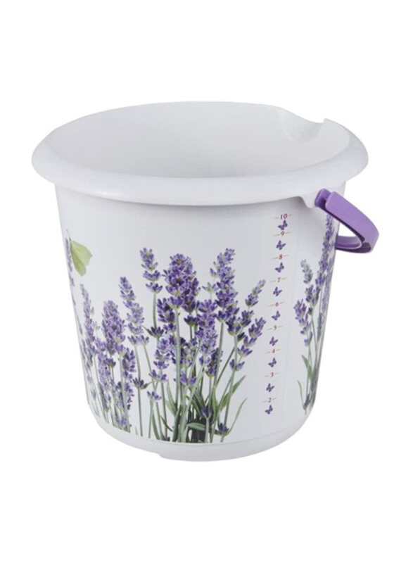 

Keeeper 10L Deco Bucket, White