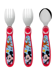 The First Years Disney Mickey Flatware, 3 Piece, Multicolour