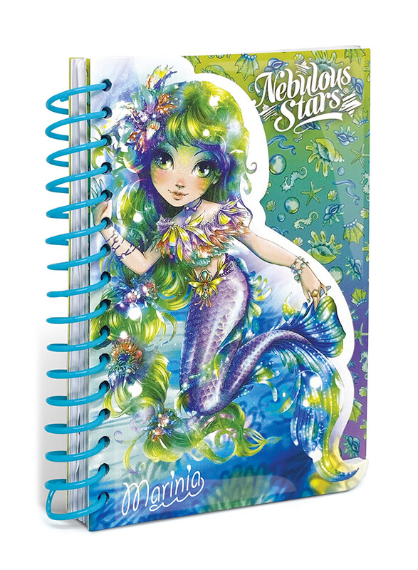 

Nebulous Stars Marinia Mini Designer Note Pad, 70 Sheets, Multicolour