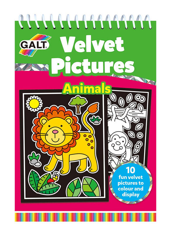 

Galt Toys Velvet Pictures-Animals, Ages 4+