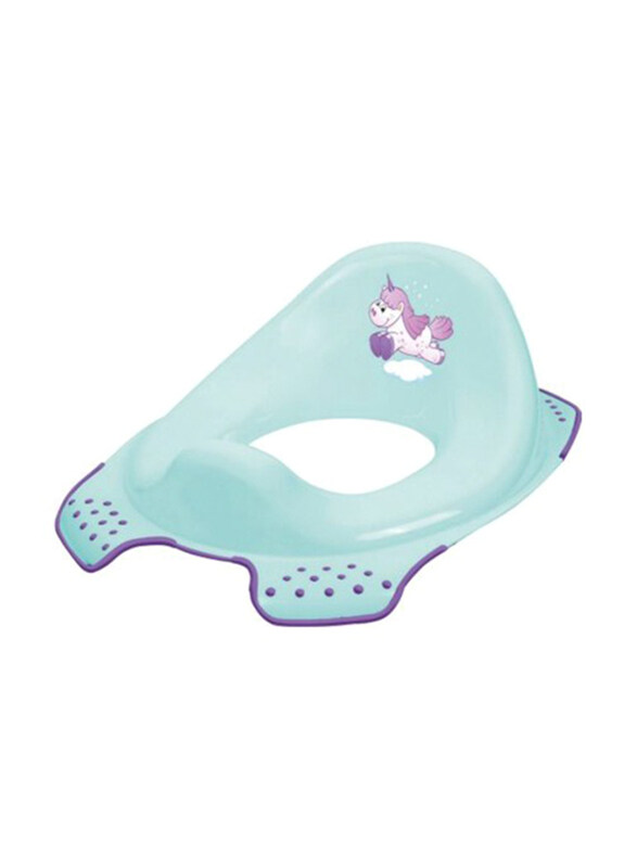 

Keeeper Unicorn Toilet Seat with Anti Slip Function, Blue