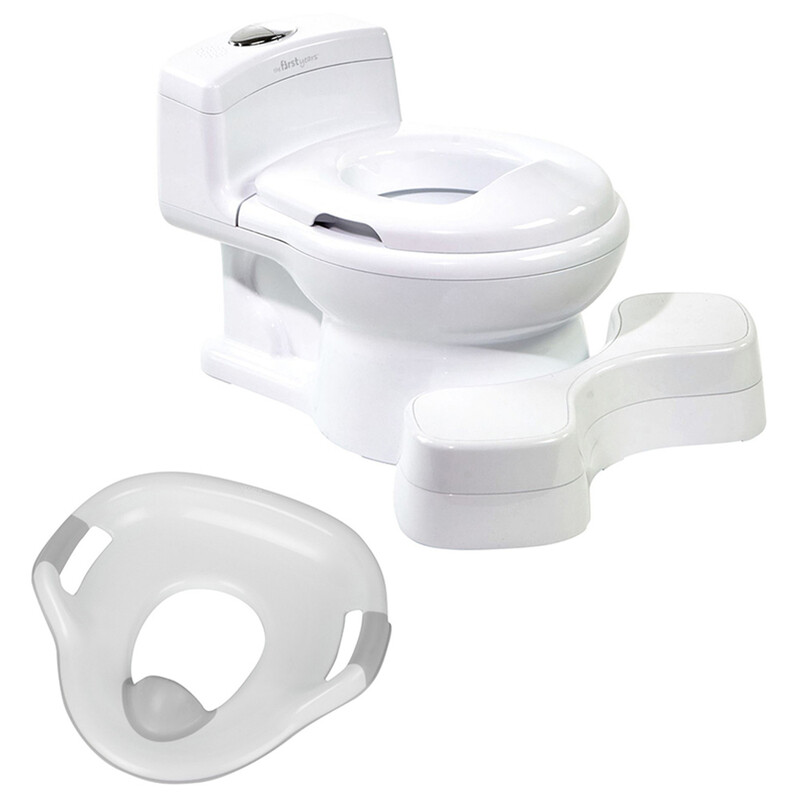 

The First Years Trainer Seat & Super Pooper Plus Potty, White