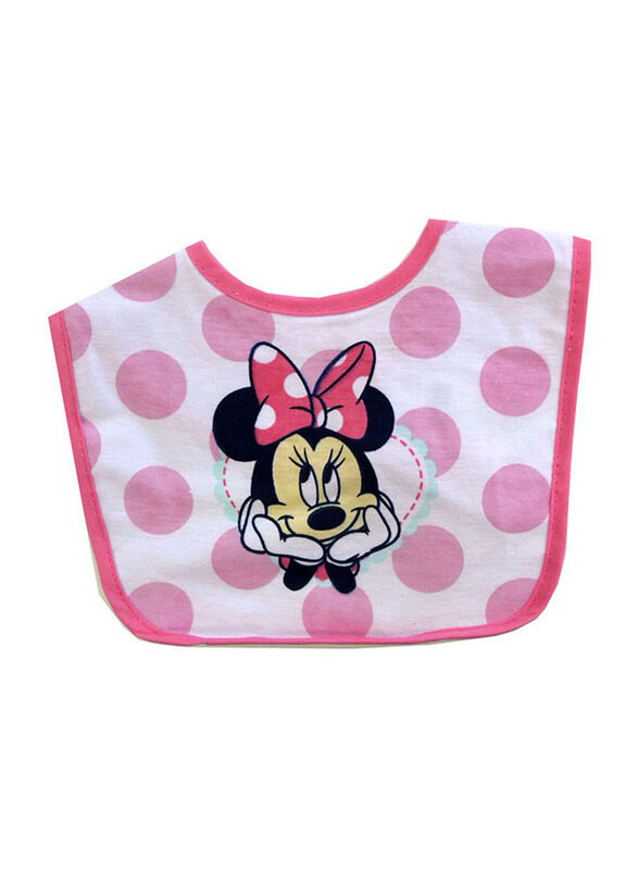 

Disney Minnie Cotton Bibs 3pcs, Pink