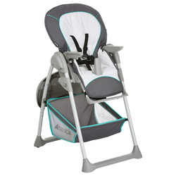 Hauck Sit N Relax Highchair, Silver Hearts