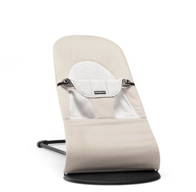 

BabyBjorn Cotton Soft Jersey Bouncer Balance, Beige/Grey