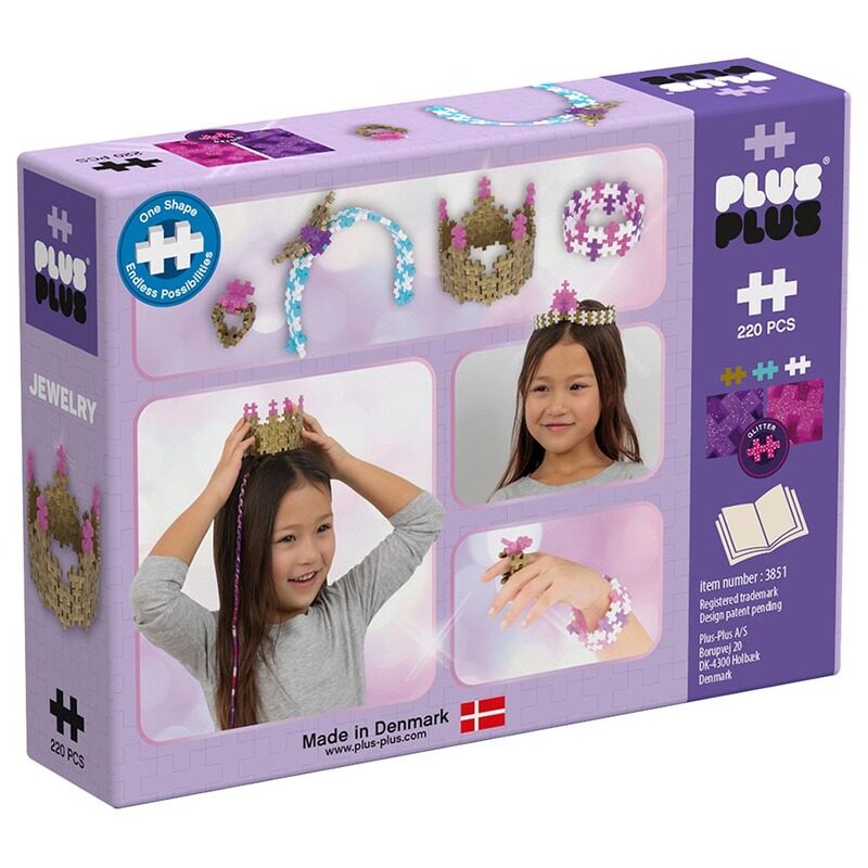 

Plus Plus Jewellery Building Set, 220 Pieces, Ages 5+