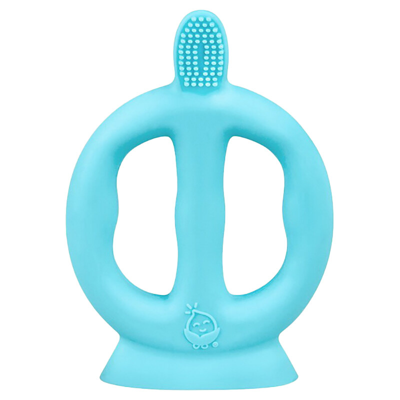 

Green Sprouts Silicone Learning Toothbrush, Aqua
