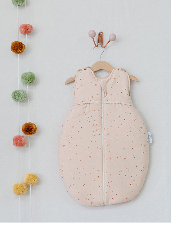 Gloop Sparkle Sleeping Bag for Babies, 3-6 Months, Pink