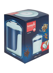 Keeeper Antonio Cereal Jar, 1.25 Liters, Blue