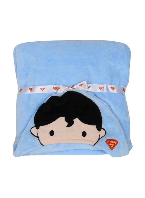 Superman Baby Home Range Blanket, Blue