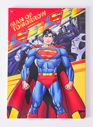 Disney Warner Bros. Superman Man of Tomorrow Arabic Notebook, A5 Size, Blue