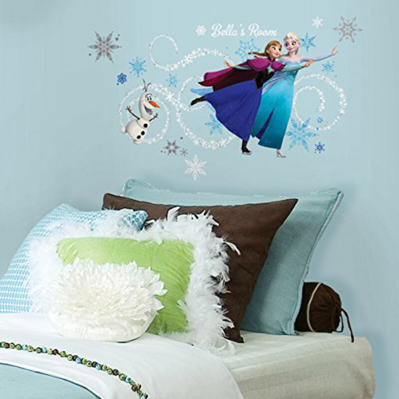 

Room Mates Decals Disney Frozen Custom Headboard Wall Decal, Multicolour