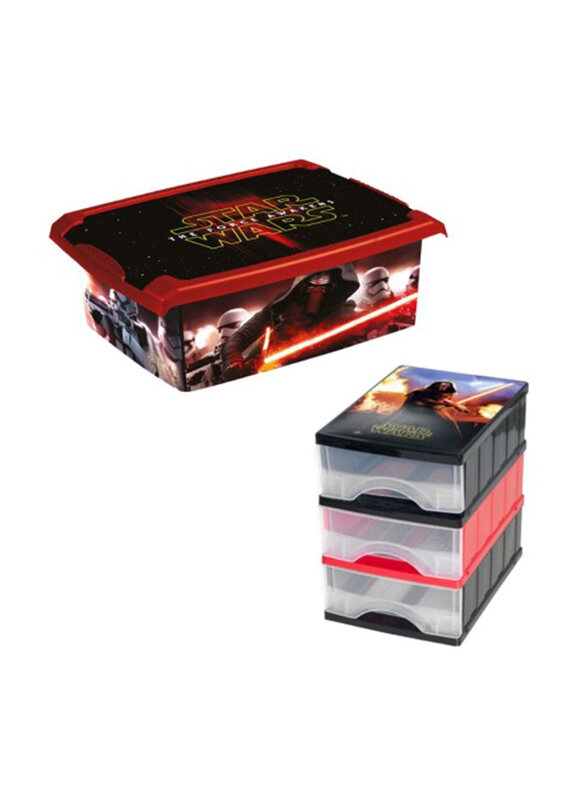 

Keeeper 10L Star Wars Compartment Drawer Stacking Box, Multicolour