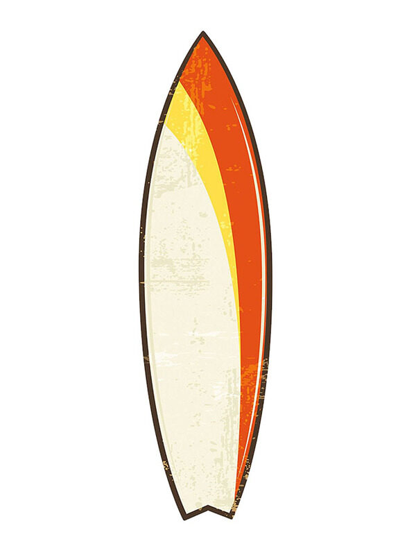 

Room Mates Decals Surf Dry Erase Pen with Giant Wall Decals, Multicolour