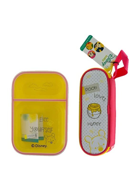 

Disney Winnie the Pooh Snacker Bento & Bento Buddies, Multicolour