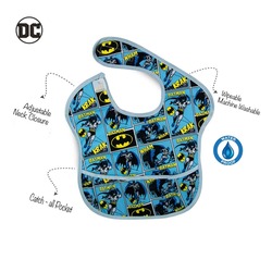 Warner Bros. Batman Bibs, 2 Piece, Multicolour