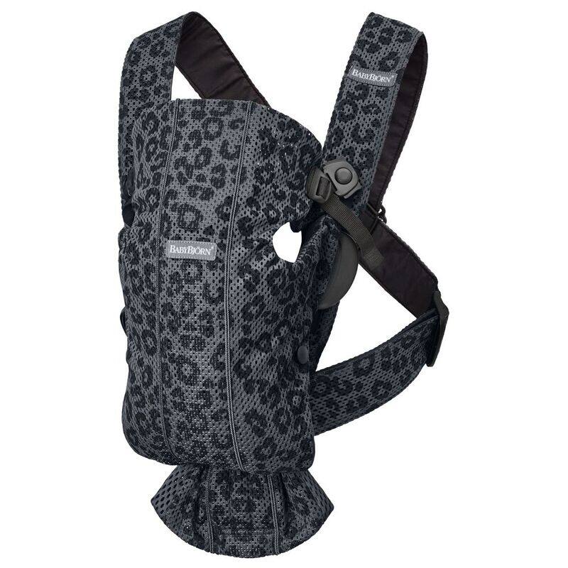 

BabyBjorn Leopard Mini Baby Carrier, Anthracite