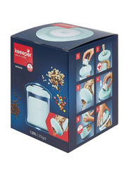 Keeeper Antonio Cereal Jar, 1.25 Liters, Blue