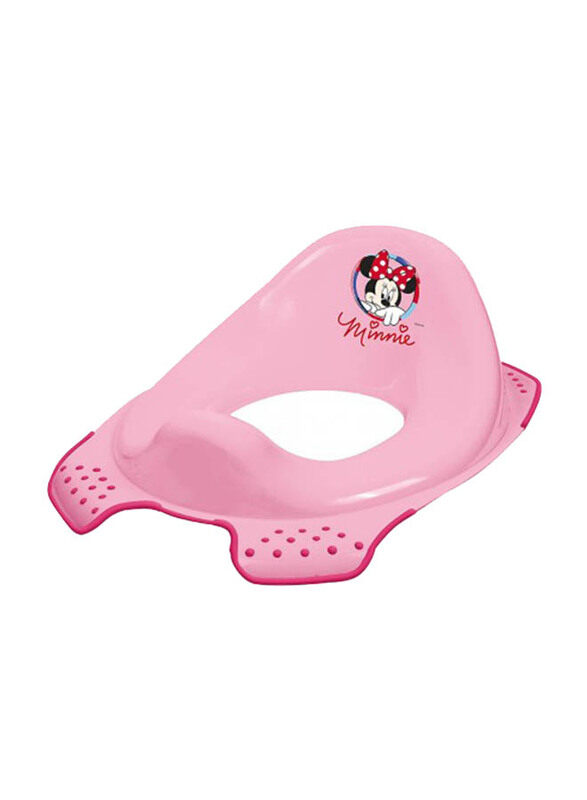 

Keeeper Toilet Seat with Anti-Slip Function, Pink