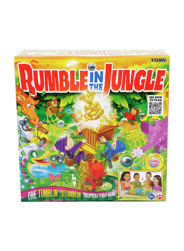 Tomy Rumble in the Jungle, Diecast & Play Models, Ages 5+