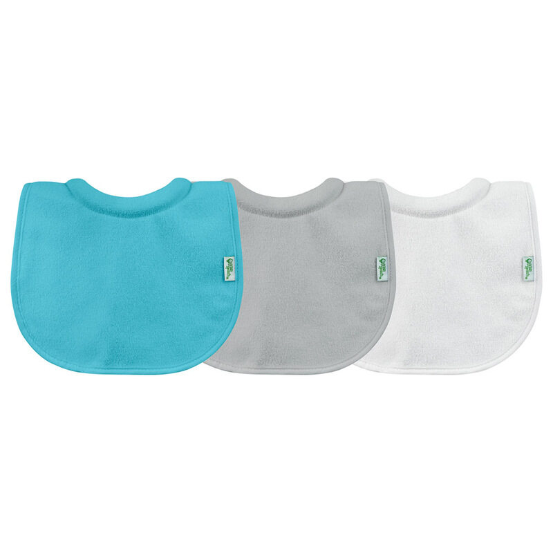 

Green Sprouts Stay Dry Milk Catcher Bibs Set, 3 Pieces, Aqua