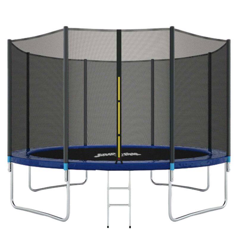 

Jumpoline Trampoline with Ladder, 14 Feet, Ages 6+, Multicolour