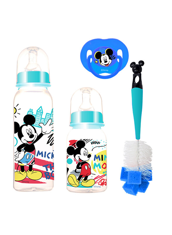 

Disney Mickey Mouse Baby Gift 4pc-Set, Blue