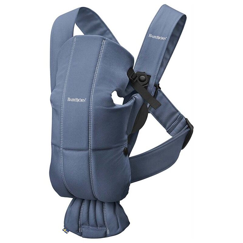 

BabyBjorn Baby Cotton Vintage Carrier Mini, Indigo